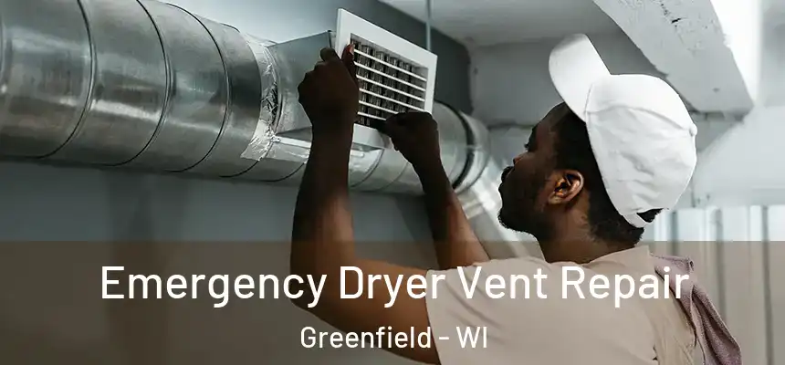  Emergency Dryer Vent Repair Greenfield - WI